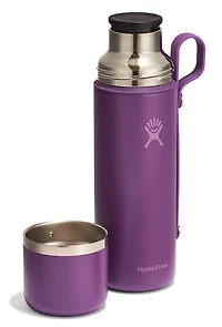 28oz Hot Flask And Cup Beachplum Purple