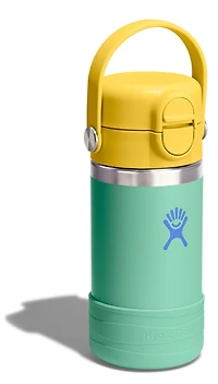 12oz Wide Mouth Covered Cap And Boot Mermaid Green