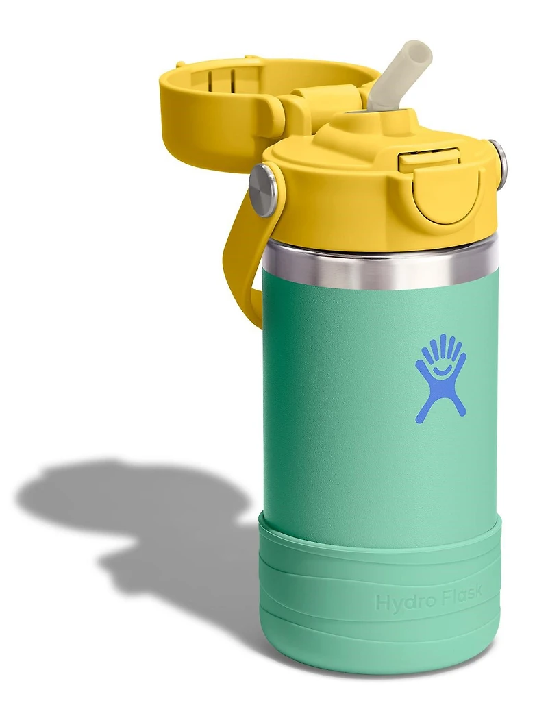 12oz Wide Mouth Covered Cap And Boot Mermaid Green