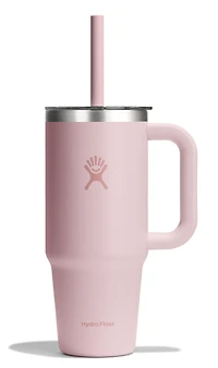 24oz Travel Tumbler Clear Lid Trillium