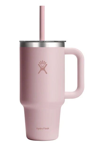 32oz Travel Tumbler Clear Lid Trillium