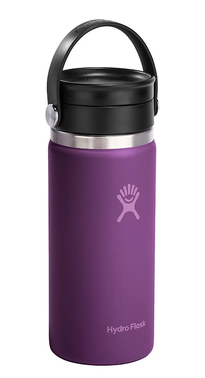 16oz Wide Flex Straw Cap Beachplum Purple