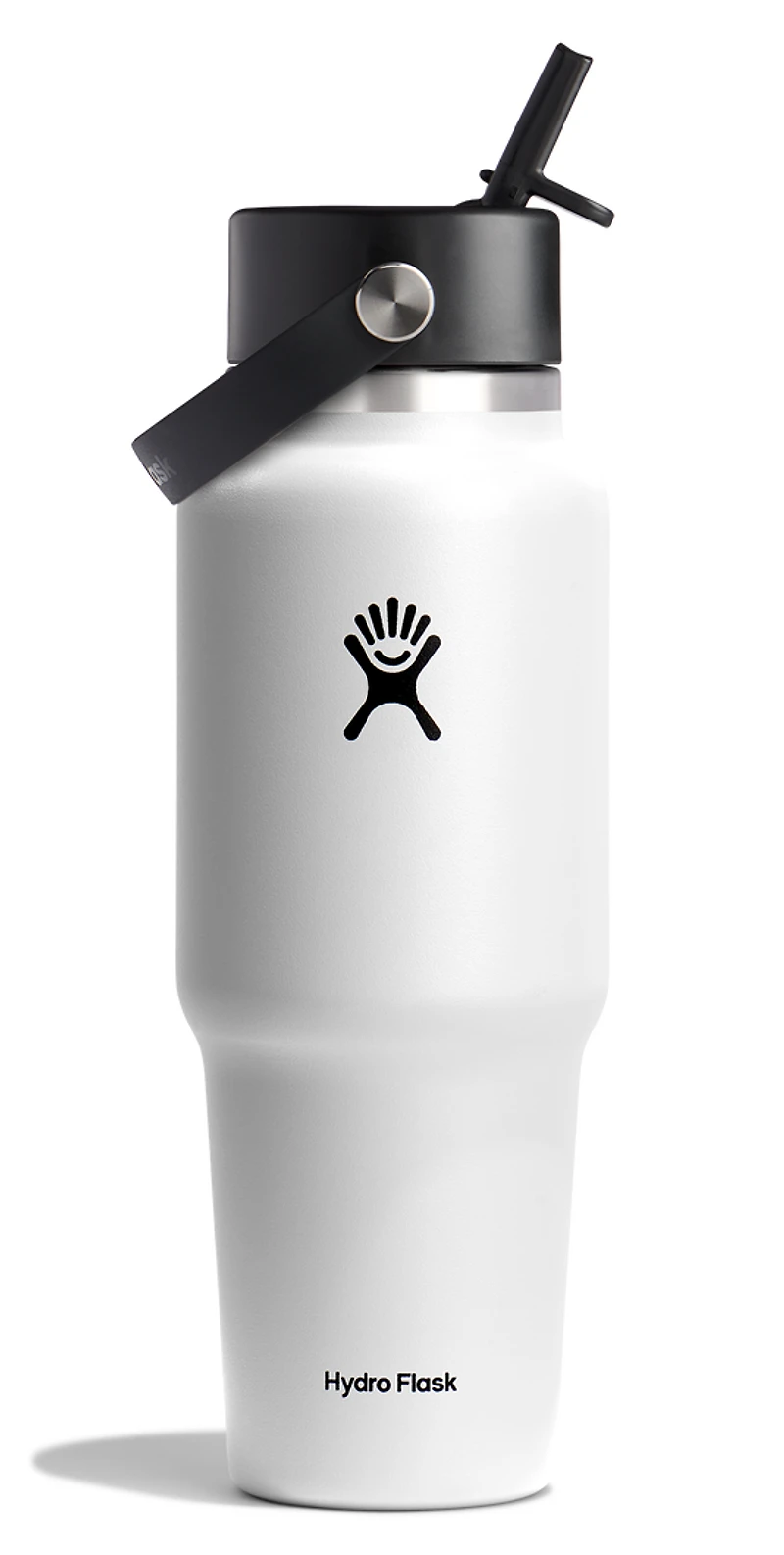 32oz Wide Flex Travel Bottle White