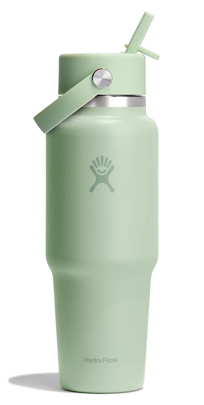 32oz Wide Flex Travel Bottle Aloe