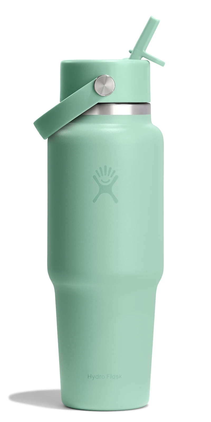 32oz Wide Flex Straw Travel Bottle Mermaid Green