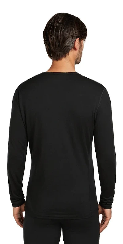 Mens Merino 200 Oasis LS Crewe Black