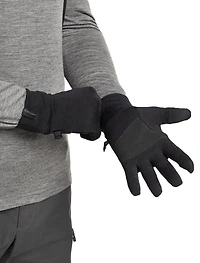 Unisex Merino 360 Sierra Gloves Black