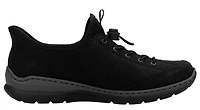 Black Toggle Lace Up