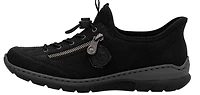 Black Toggle Lace Up