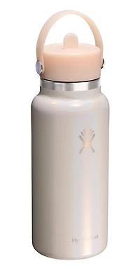 32oz Wide Felx Straw Glimmer Cream