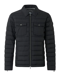 Air Down Ashton Shirt Jacket Black