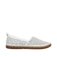 White Slip On