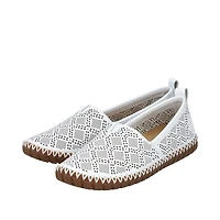 White Slip On
