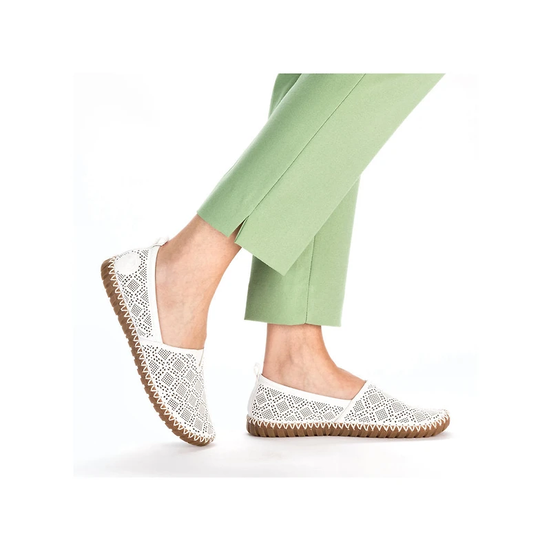 White Slip On
