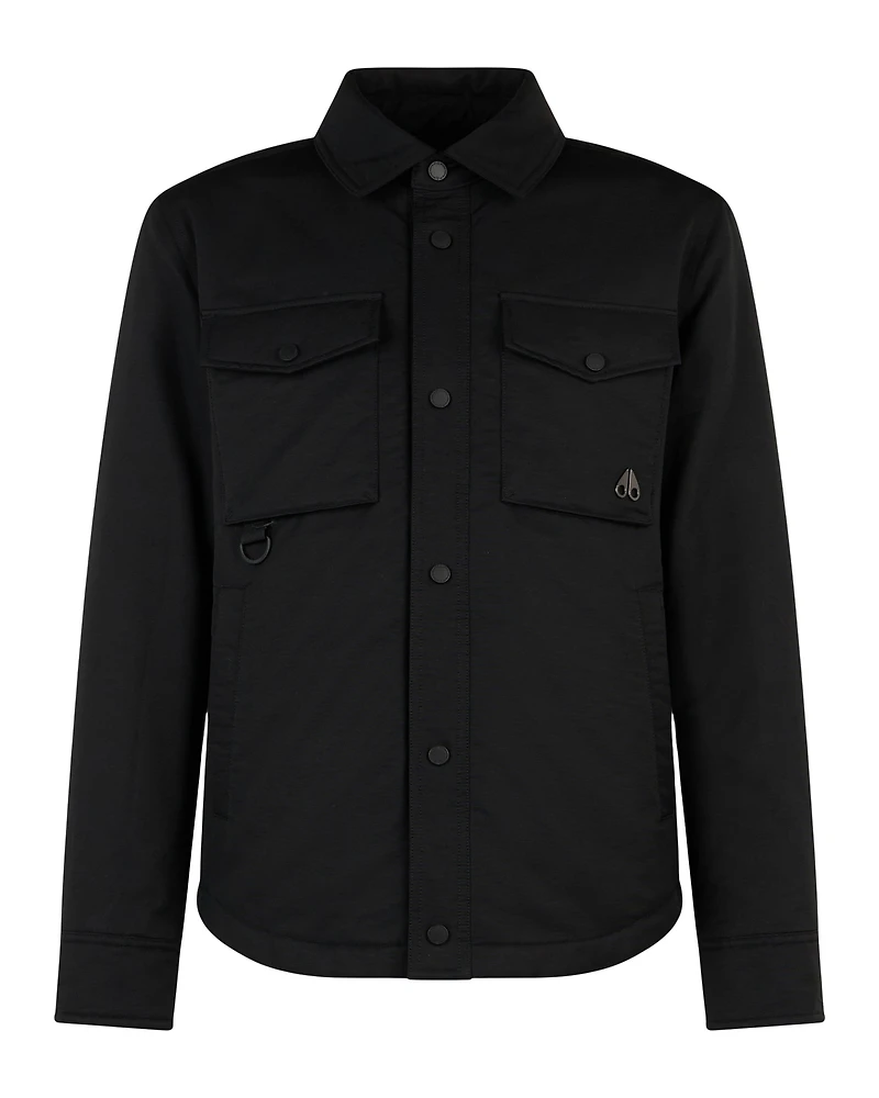 West Shirt Jacket Black