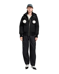 Debbie Bomber Black/Natural