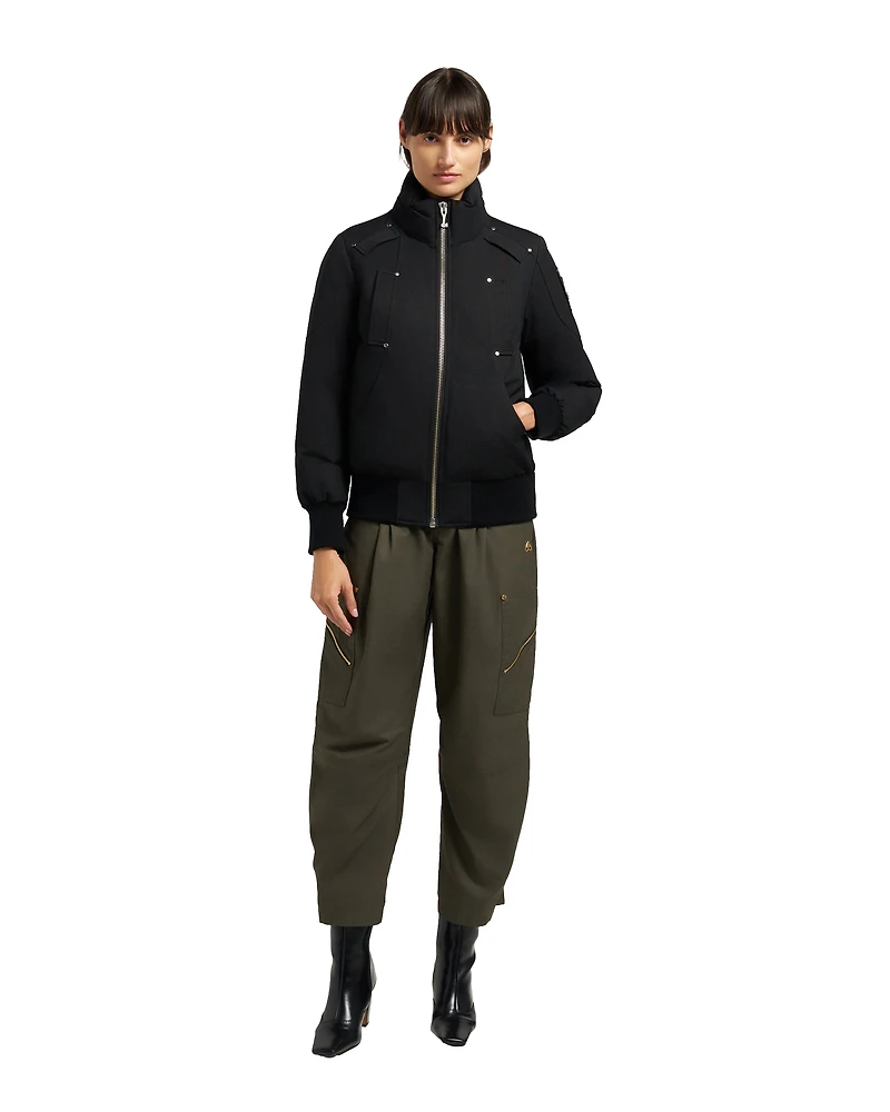 Debbie Bomber Black/Black