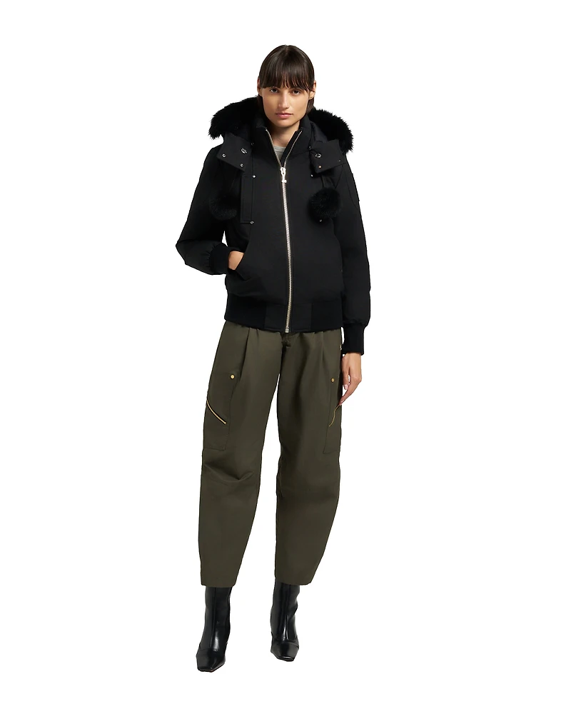 Debbie Bomber Black/Black