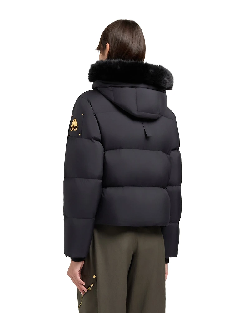 Misti Peak Puffer Gold Black/Black
