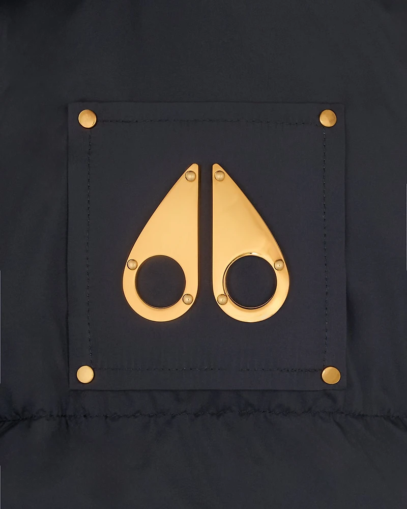 Misti Peak Puffer Gold Black/Black