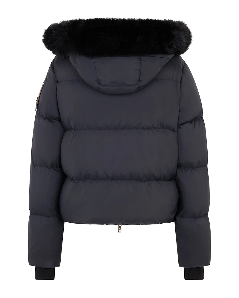 Misti Peak Puffer Gold Black/Black
