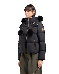 Misti Peak Puffer Gold Black/Black