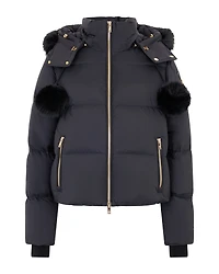 Misti Peak Puffer Gold Black/Black