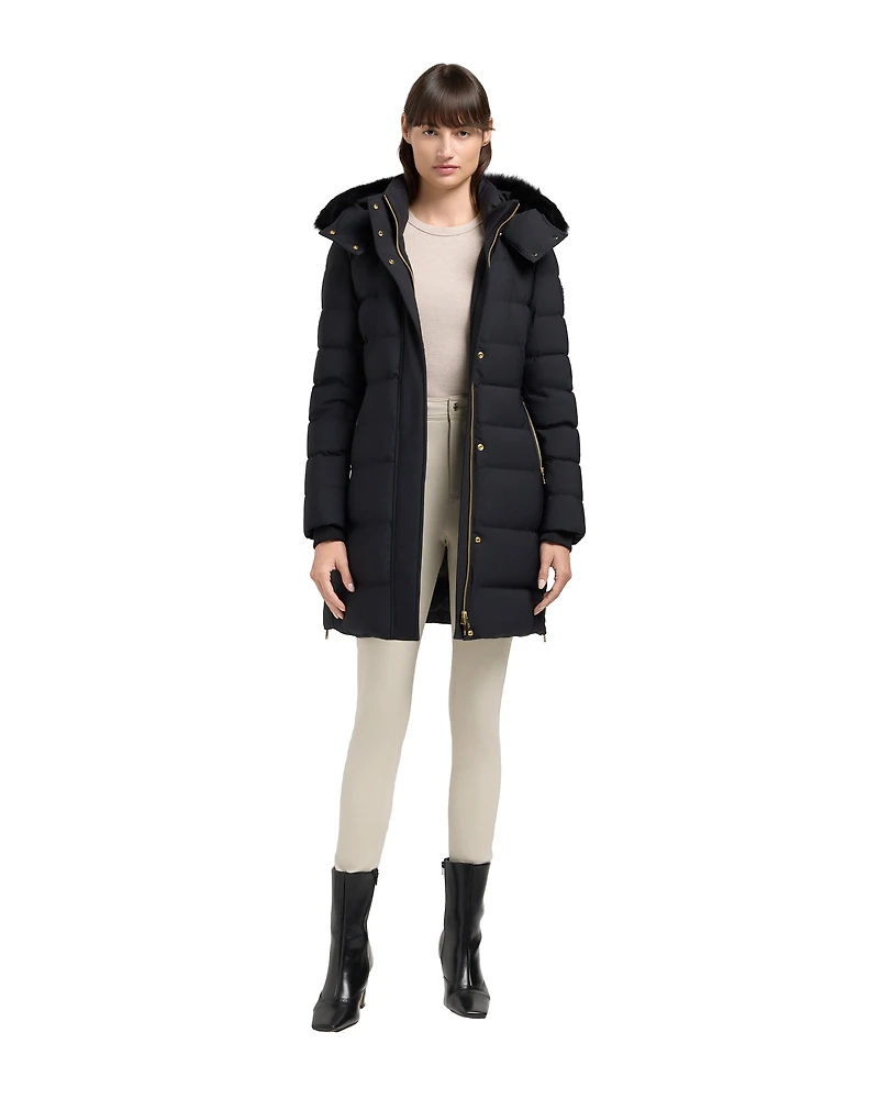 Watershed 3 Gold Parka Black/Black