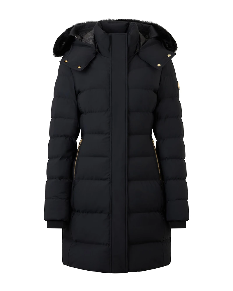 Watershed 3 Gold Parka Black/Black