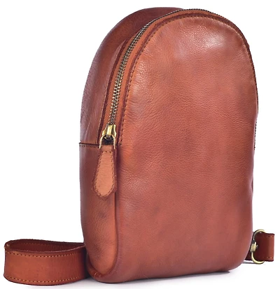 Vittoria Sling Backpack Cognac