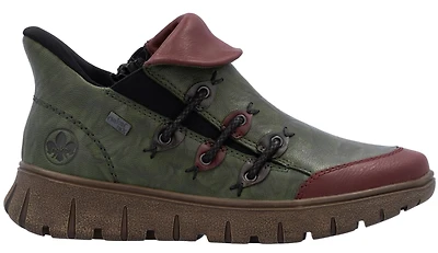 Green Side Zip Boot