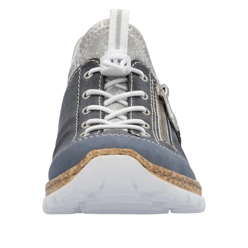 LT Blue Toggle Lace Up