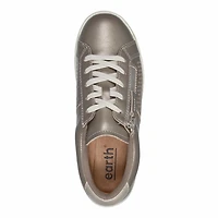Netta-platinum-antique Gold-pearlized Nappa Sport- Gold Wide