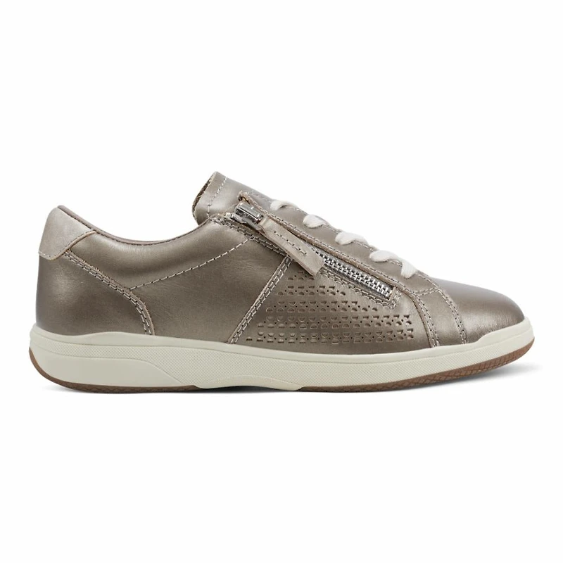 Netta-platinum-antique Gold-pearlized Nappa Sport- Gold Wide