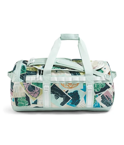 Base Camp Duffel M Opal Frost TNF Postcards Print/Opal Frost/Pearl Stone