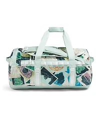 Base Camp Duffel M Opal Frost TNF Postcards Print/Opal Frost/Pearl Stone
