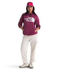 Women's Half Dome Pullover Hoodie Cyber Berry/Tnf White