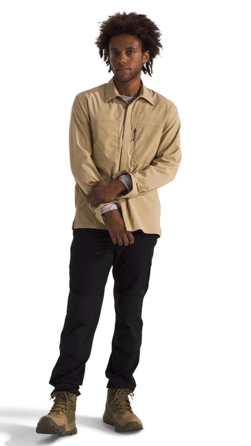 Men's L/S Lightrange Shirt Khaki Stone