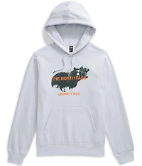 Men's Animals We Love Bear Hoodie Graphic Mystic Haze