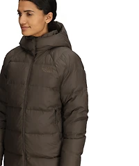 Women's Hydrenalite City Down Hooded Parka Smokey Brown