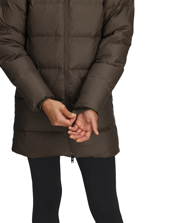 Women's Hydrenalite City Down Hooded Parka Smokey Brown