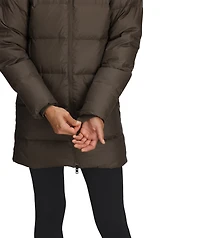 Women's Hydrenalite City Down Hooded Parka Smokey Brown