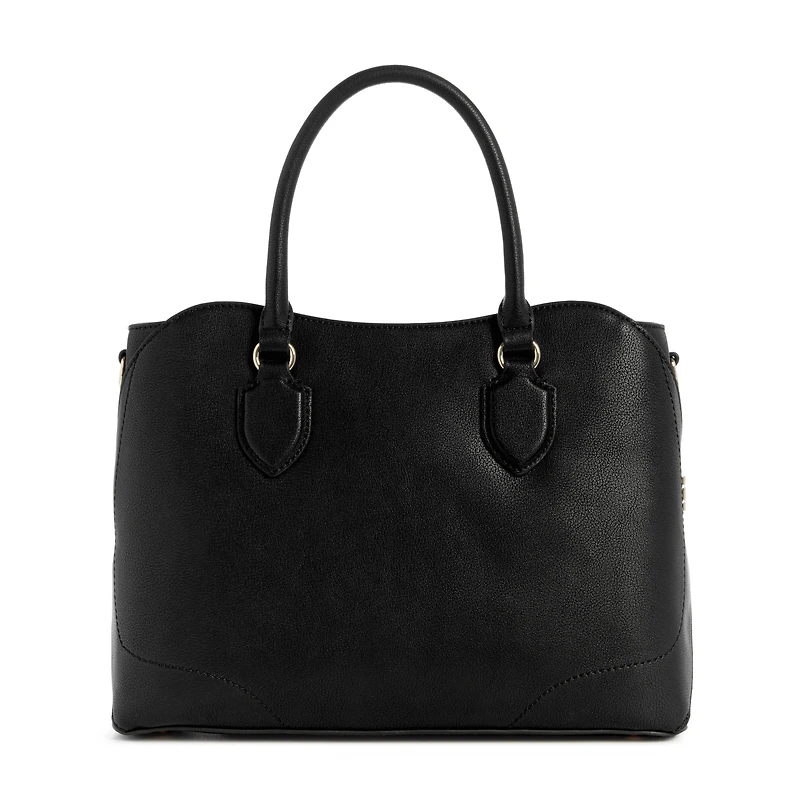 Brecken 2 Comp Satchel Black