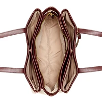 Eliena Mult Cmpartmnt Carryall Merlot