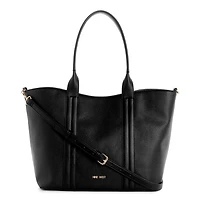 Kyndall Trap Tote W/Pouch Black