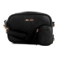 Peaches Mini Camer Crossbody Black