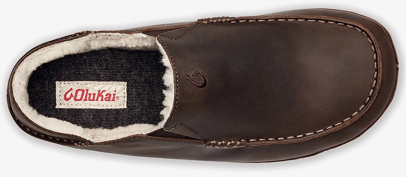 Men's Moloa Slipper Dark Wood