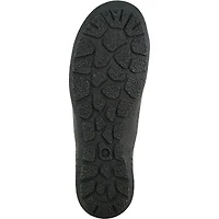 Black Lace Up Boot With Side Zip