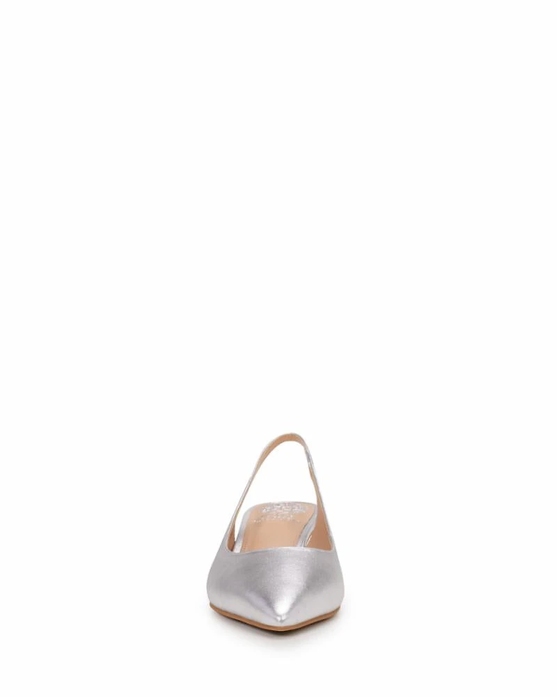 Pilar-silver - Metallic Napp Silver