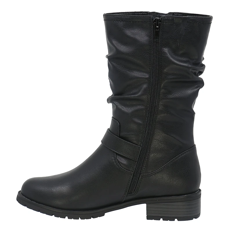 Queens02 Waterproof Wide Width Black